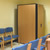 Waiting Room: Acoustic Cooling Rack with Wood Finish