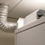 Equipment Room: Cooling Rack - Rear View Showing Fan Module and Ducting