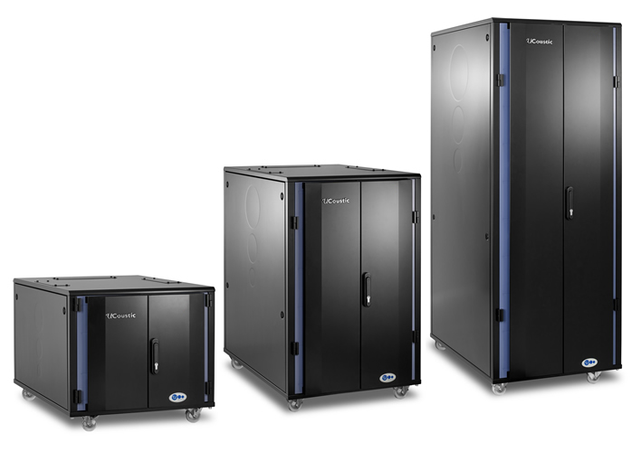 UCoustic Passive Quiet Rack Cabinets